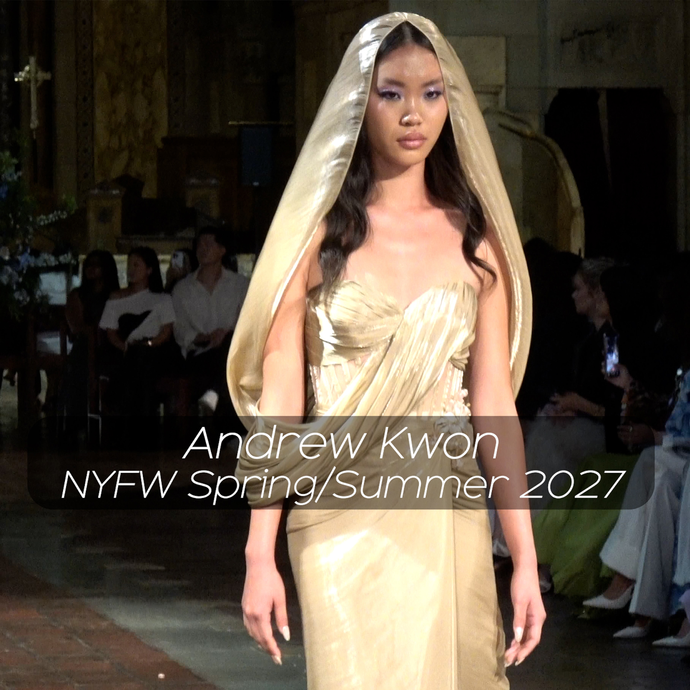 Andrew Kwon Channels Celestial Glamour in “Séraphine”