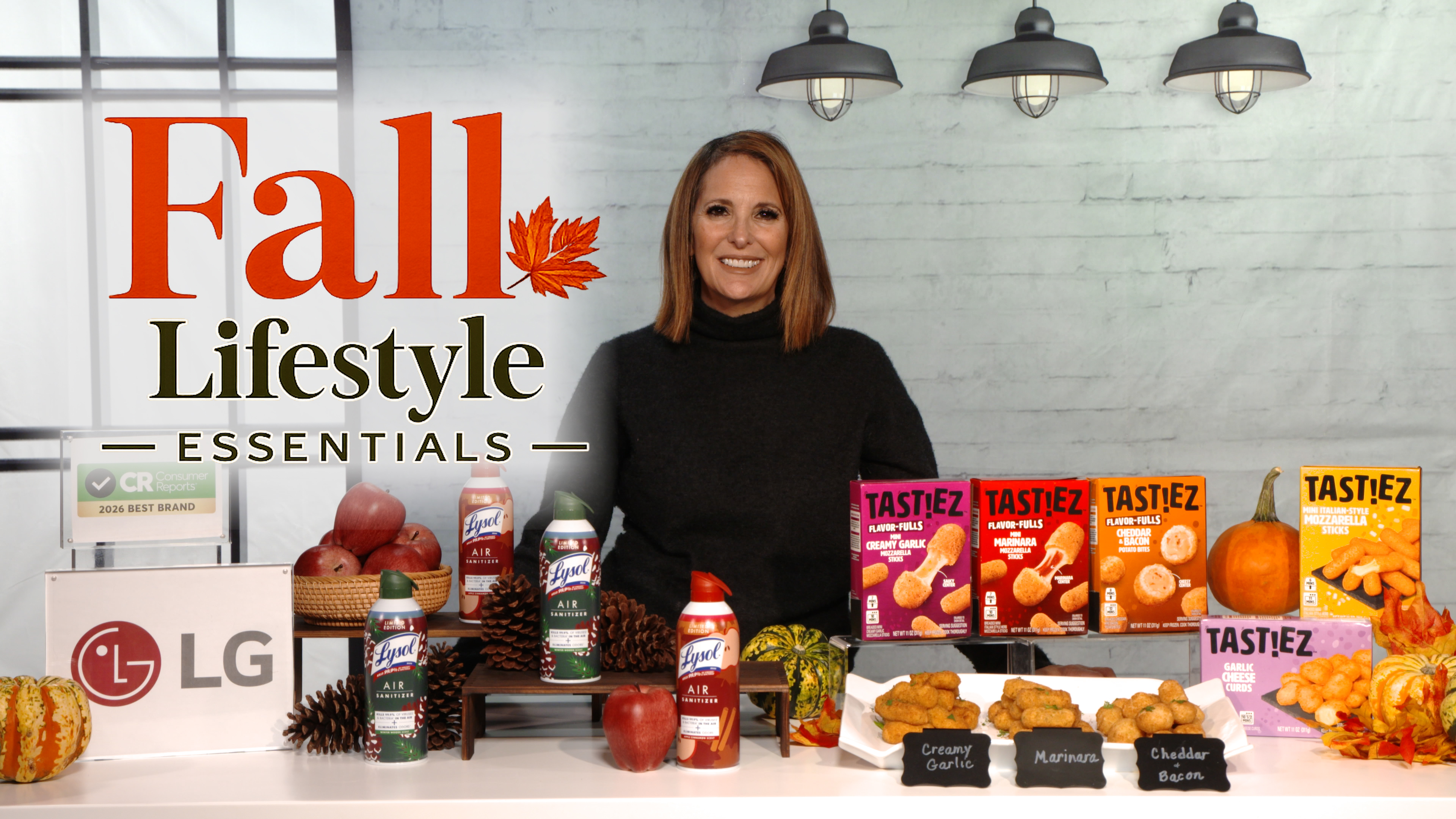 Fall Refresh Favorites: LG WashTower, Lysol Air Sanitizer and TAST!EZ Flavor-Fulls